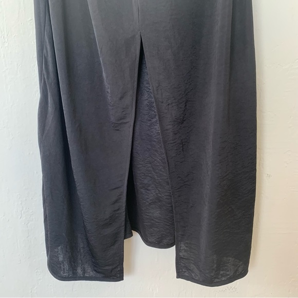 Zara Semi Sheer Tie Strap Maxi Dress - Picture 6 of 10